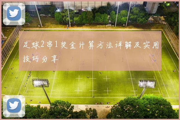 足球2串1奖金计算方法详解及实用技巧分享